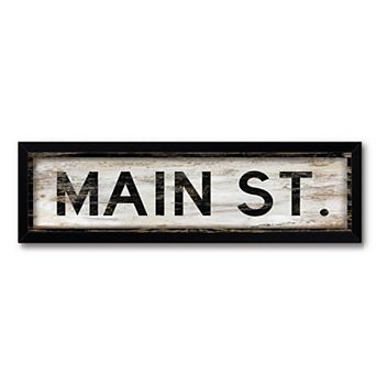 Courtside Market Main Street Framed Wall Decor