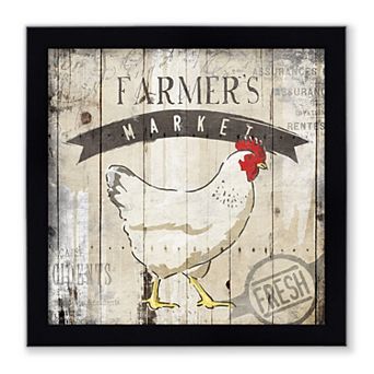 Courtside Market Farmers Market Framed Wall Decor
