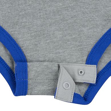 Baby Boy Nike Long Sleeve Bodysuits 3-Pack Set