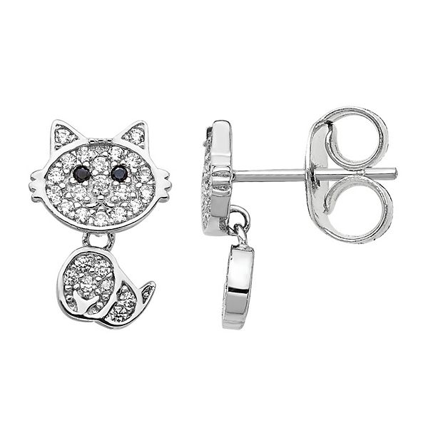 Cat deals earrings kohls