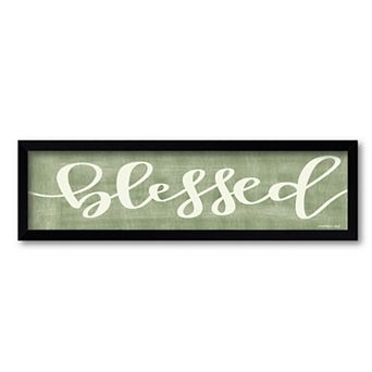 Courtside Market Blessed Framed Wall Decor