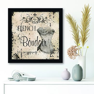 Courtside Market French Boudoir II Framed Wall Decor