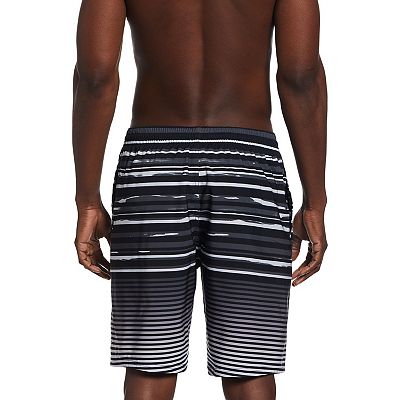 Men s Nike Faded Stripe Breaker 9 Swim Trunks