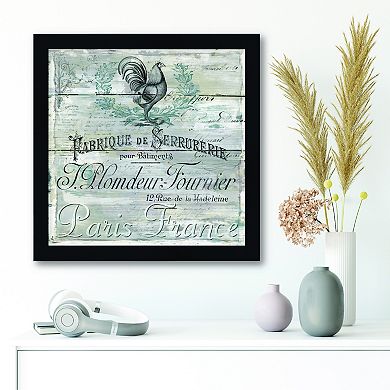 Courtside Market France I Framed Wall Decor