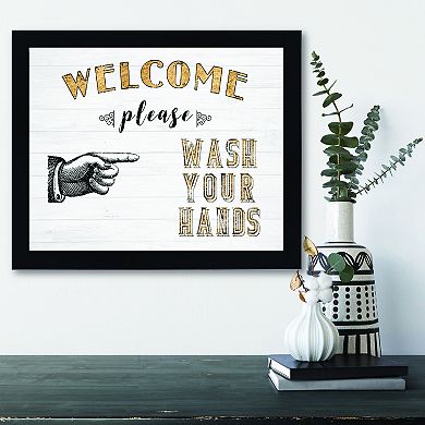 Courtside Market Mild Manners I Framed Wall Decor