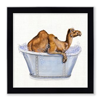 Courtside Market Bathing Beauty III Framed Wall Decor