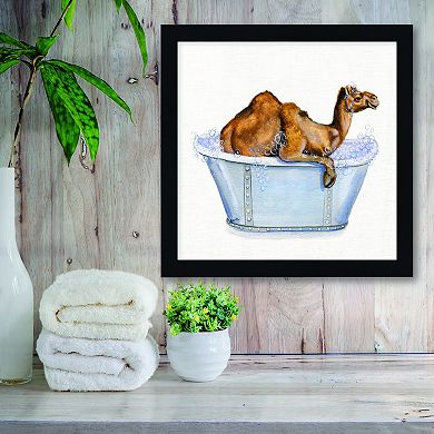 Courtside Market Bathing Beauty III Framed Wall Decor