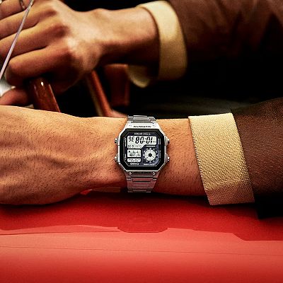 Casio Men's Digital Sport Stainless Steel Bracelet Watch