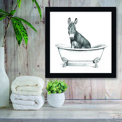 Courtside Market Clawfoot Critter Iv Framed Wall Decor