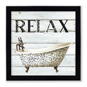 Courtside Market Relax & Refresh I Framed Wall Decor