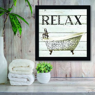 Courtside Market Relax & Refresh I Framed Wall Decor