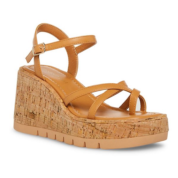 madden girl Vault Women's Wedge Sandals
