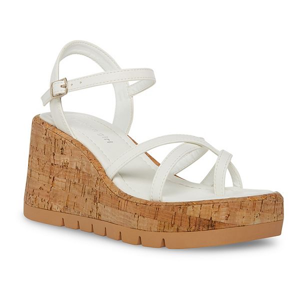 Kohls womens white sandals hot sale