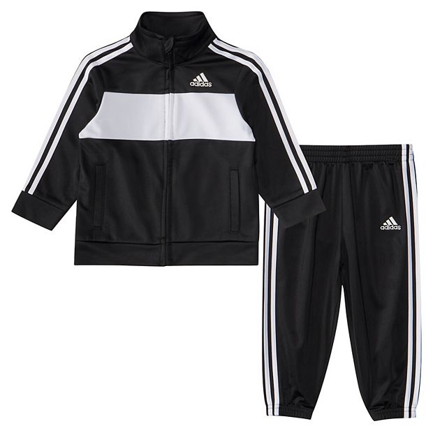 Adidas Essentials Men's Must Have Tricot Track Jacket - Black