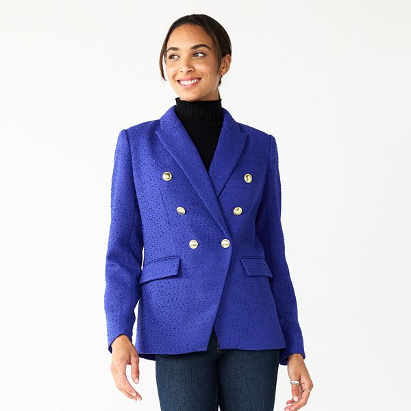 Women's Nine West Double Breasted Blazer