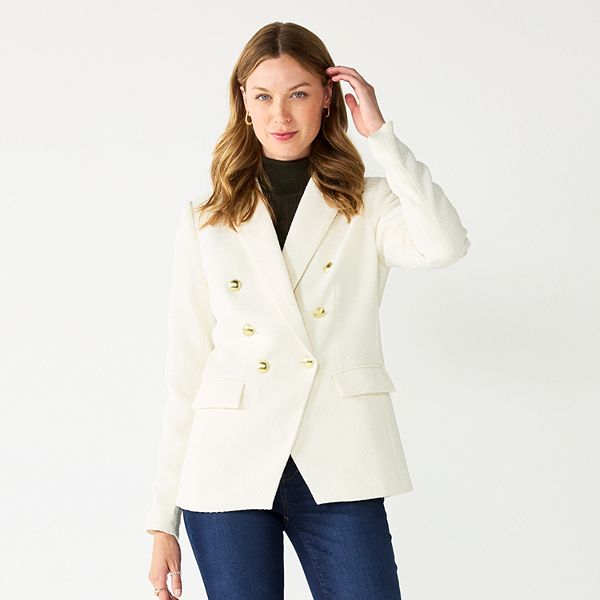 Women's Nine West Double Breasted Blazer