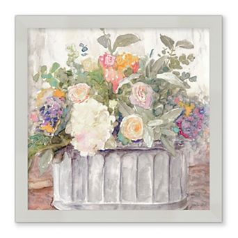 COURTSIDE MARKET Table Mixed Bouquet I Framed Wall Decor