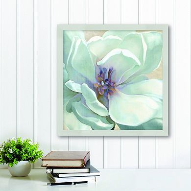 Courtside Market White Flower I Framed Wall Decor