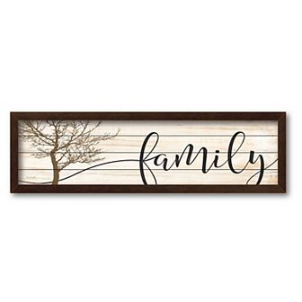 Courtside Market Family Tree Framed Wall Decor
