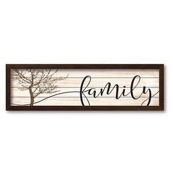 Courtside Market Family Tree Framed Wall Decor
