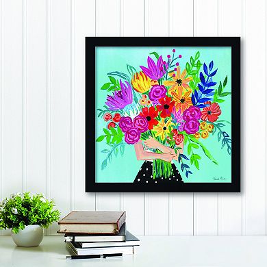 Courtside Market A Bunch Of Flowers II Framed Wall Decor