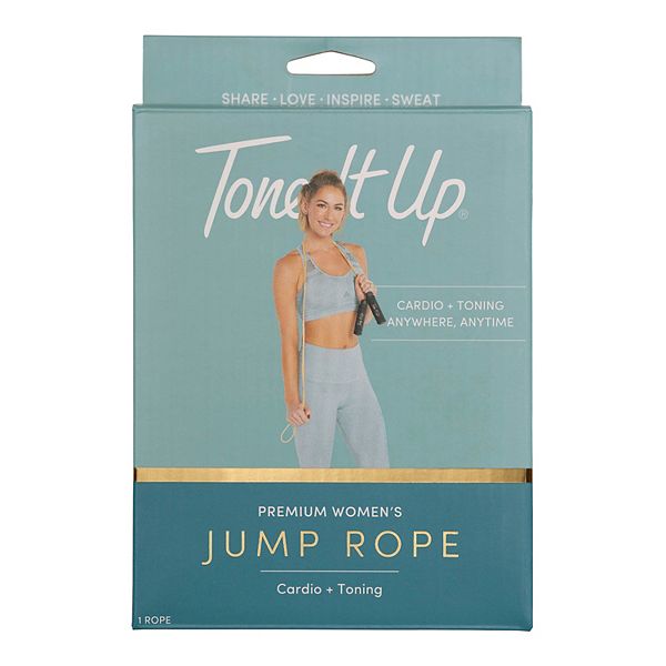 Jump rope for online toning