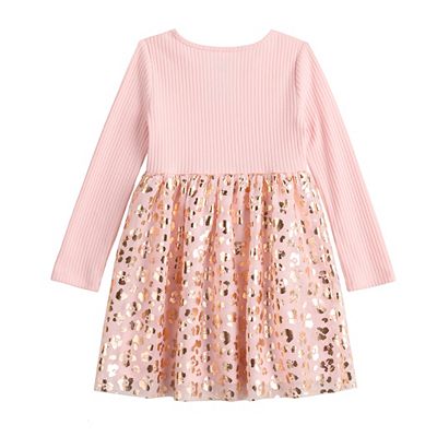 Toddler Girl Jumping Beans Cozy Knit Tutu Dress
