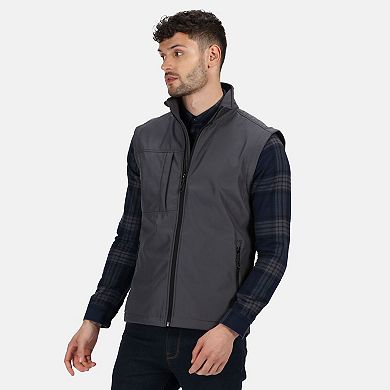 Regatta Mens Octagon 3 Layer Printable Softshell Bodywarmer