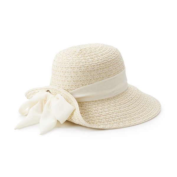 Nine west store scarf floppy hat