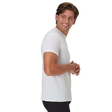 Men's Hanes® 4 Pack Ultimate ComfortSoft Cotton Blend Crewneck Undershirt