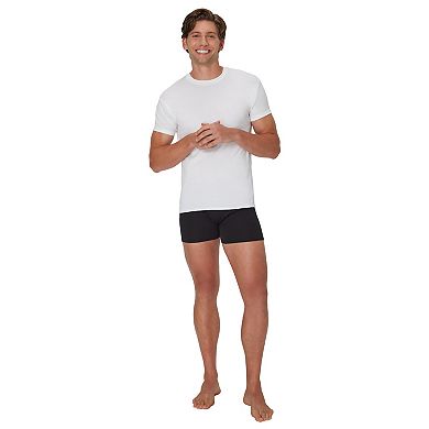 Men's Hanes® 4 Pack Ultimate ComfortSoft Cotton Blend Crewneck Undershirt