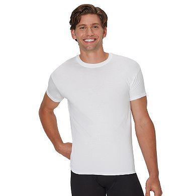 Men's Hanes® 4 Pack Ultimate ComfortSoft Cotton Blend Crewneck Undershirt