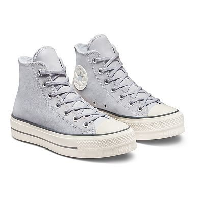 Converse Chuck Taylor All Star Lift Cozy Utility Women's Suede Platform Sneakers