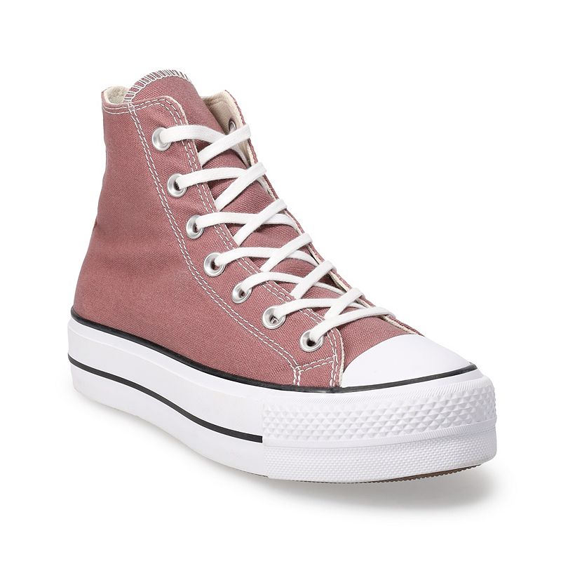 Converse Chuck Taylor All Star Lift Womens Platform Sneakers, Size: 5, Bei