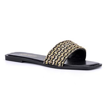 Olivia Miller Victoria Women's Slide Sandals