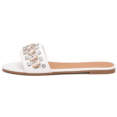 Olivia Miller Elsa Women's Slide Sandals