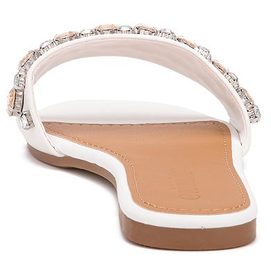 Olivia Miller Elsa Women's Slide Sandals