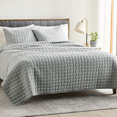 Sonoma Goods For Life® Blakely Jersey Quilt or Sham