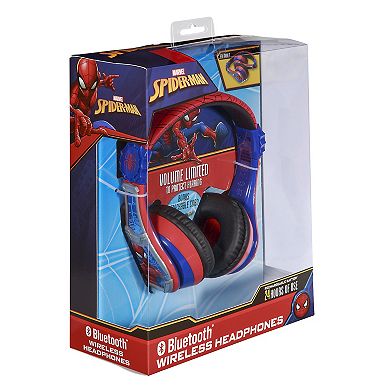 eKids Spiderman Character Bluetooth Headphone