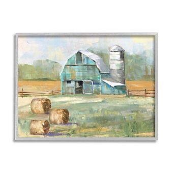 Stupell Home Decor Hay Bails Canvas Art