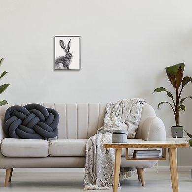 Stupell Home Decor Resting Wild Hare Portrait Canvas Art