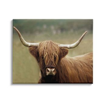 Stupell Home Decor Country Animal Portrait Canvas Art