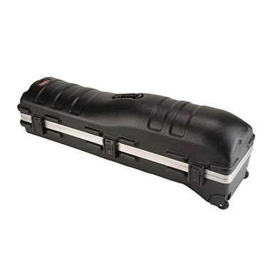 SKB Cases Deluxe ATA Standard Hard Shell Plastic Storage Wheeled Golf ...