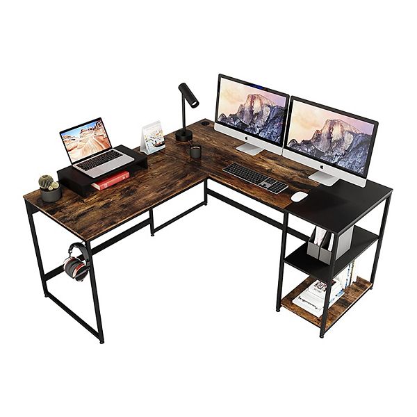 L shaped deals desk kohls