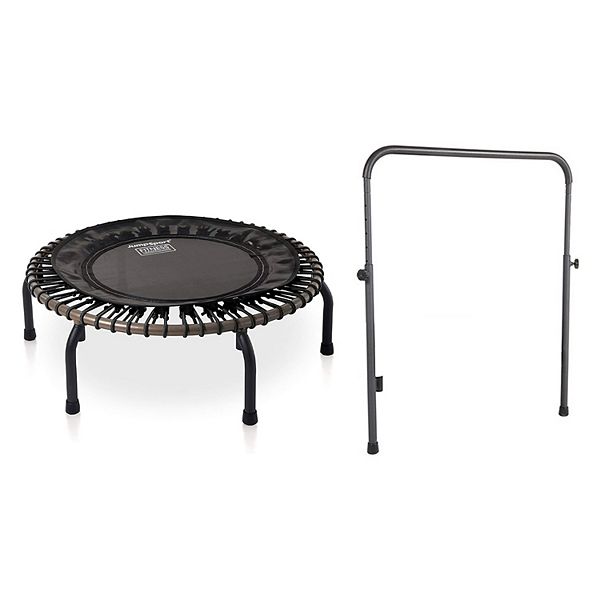 Voor een dagje uit Contract blauwe vinvis JumpSport 350 PRO Lightweight 39-Inch Fitness Trampoline & Handle Bar  Accessory