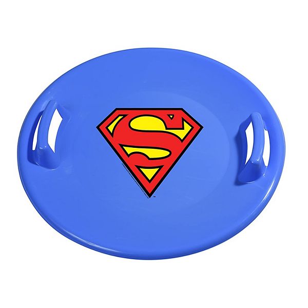 Slippery Racer Downhill Pro Superman Plastic Saucer Disc Snow Sled
