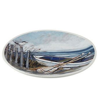 Certified International Shorebirds Round Platter