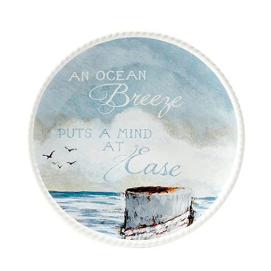 Certified International Shorebirds 4-pc. Canape Plate Set