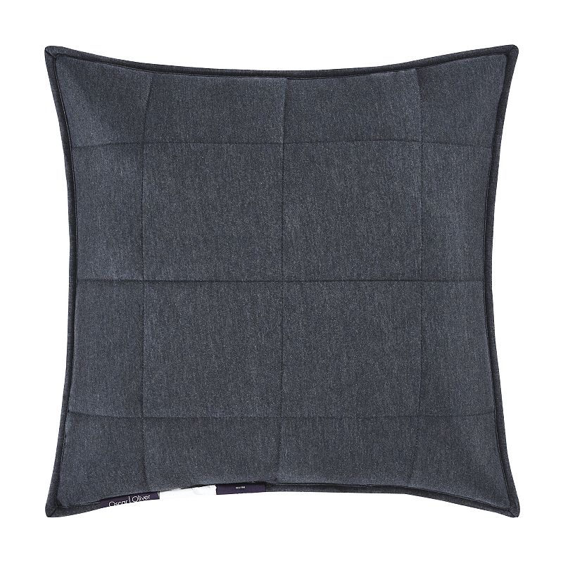 Five Queens Court Patton Square Throw Pillow, Blue, Fits All