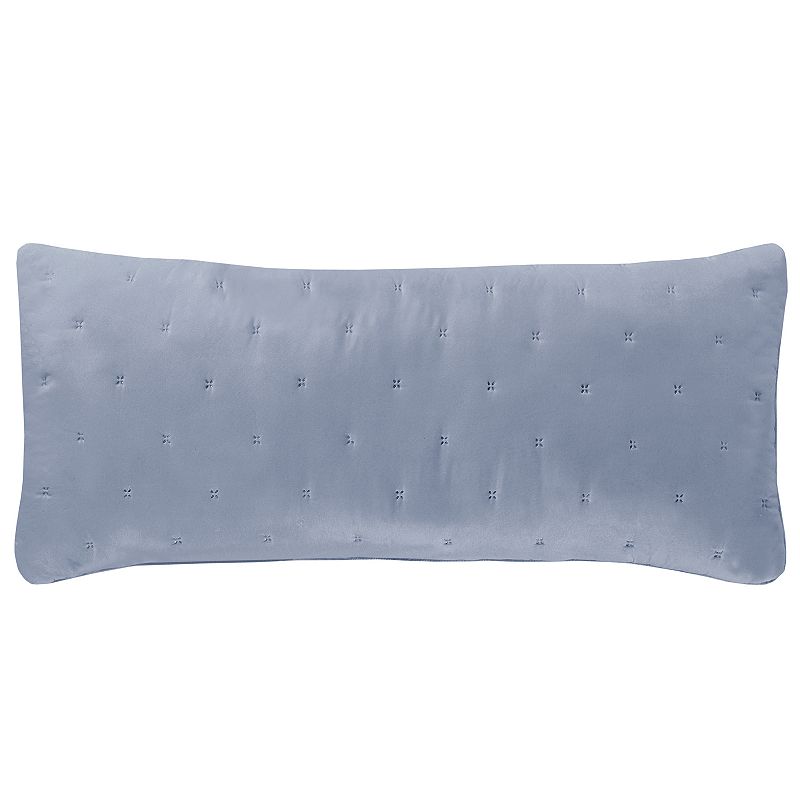 Five Queens Court Vito Quilted Boudoir Throw Pillow, Blue, Fits All